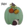Kitchen Shelf Decor Wooden Fall Harvest Pumpkin Ornaments, Autumn Decorations, Decorative Tabletop Thanksgiving Table Centerpiece for Festival