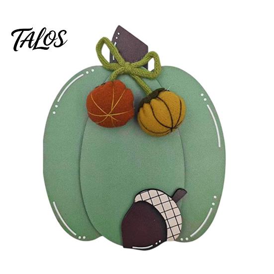 Kitchen Shelf Decor Wooden Fall Harvest Pumpkin Ornaments, Autumn Decorations, Decorative Tabletop Thanksgiving Table Centerpiece for Festival