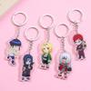 Naruto anime peripherals acrylic keychains toys cartoon schoolbags adorable plus exquisite tiny keychains present