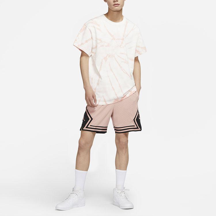 Jordan Sport Dri-Fit Casual Breathable Basketball Shorts Men Bottoms Rose Retro-Grey DH9076-609