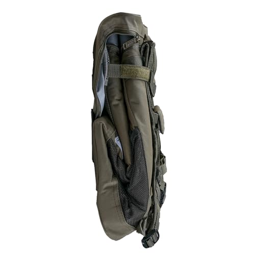 Captain Stag (CAPTAIN STAG) Square Backpack-Style Cooler Bag, Olive, UE-620, Size: 34cm W x 23cm D x 45cm H