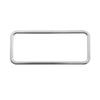 Brushed Alluminum ES Button Cover Trim Frame For Mercedes Benz E Class W212 E200L E260L E300L 2014 2015 Chrome Car Accessories