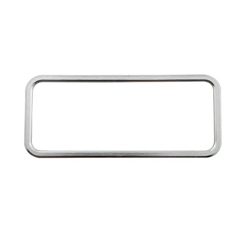 Brushed Alluminum ES Button Cover Trim Frame For Mercedes Benz E Class W212 E200L E260L E300L 2014 2015 Chrome Car Accessories