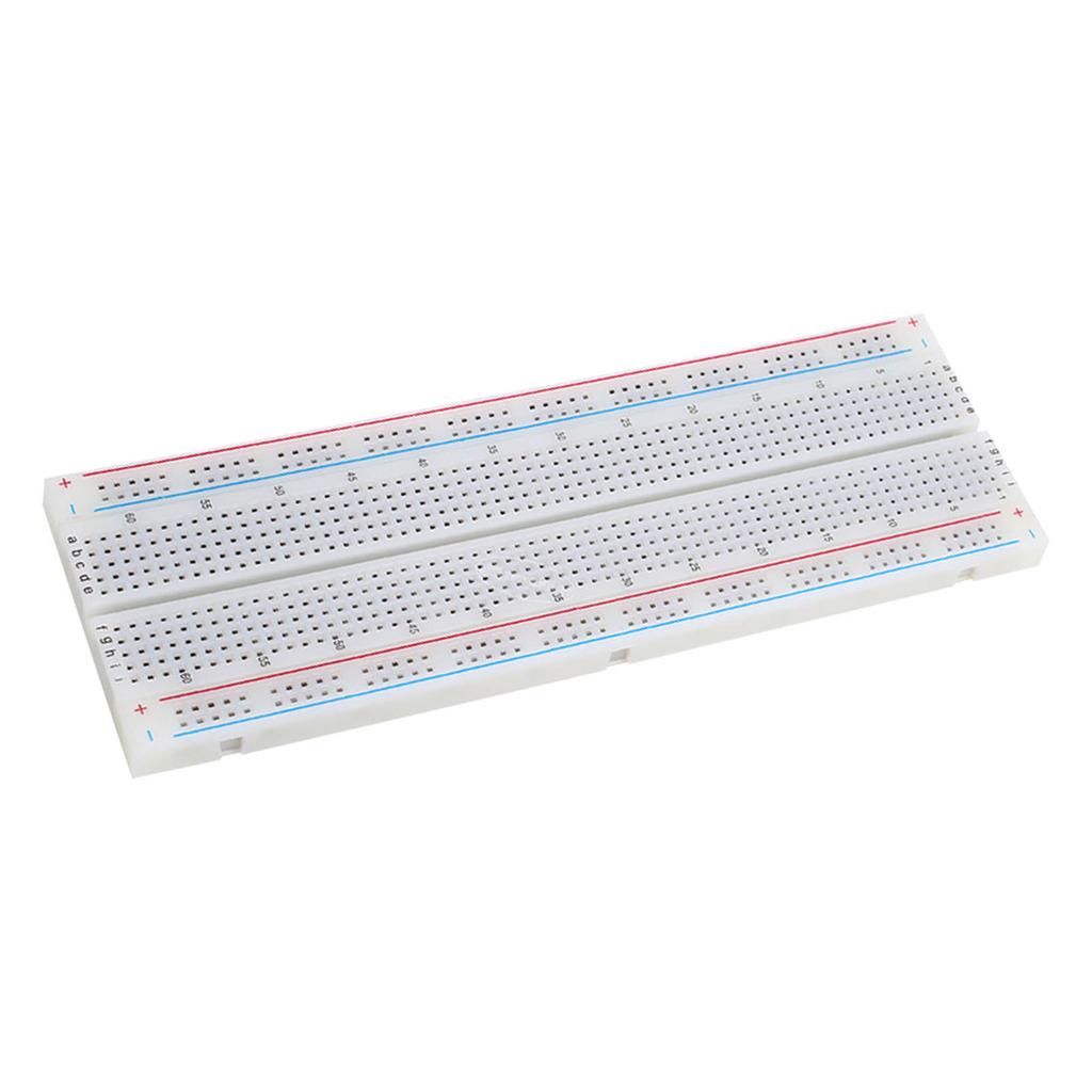 10Pcs Solderless Breadboard ABS 5.6x16.5x0.85cm 830 Points for Experiment Testing