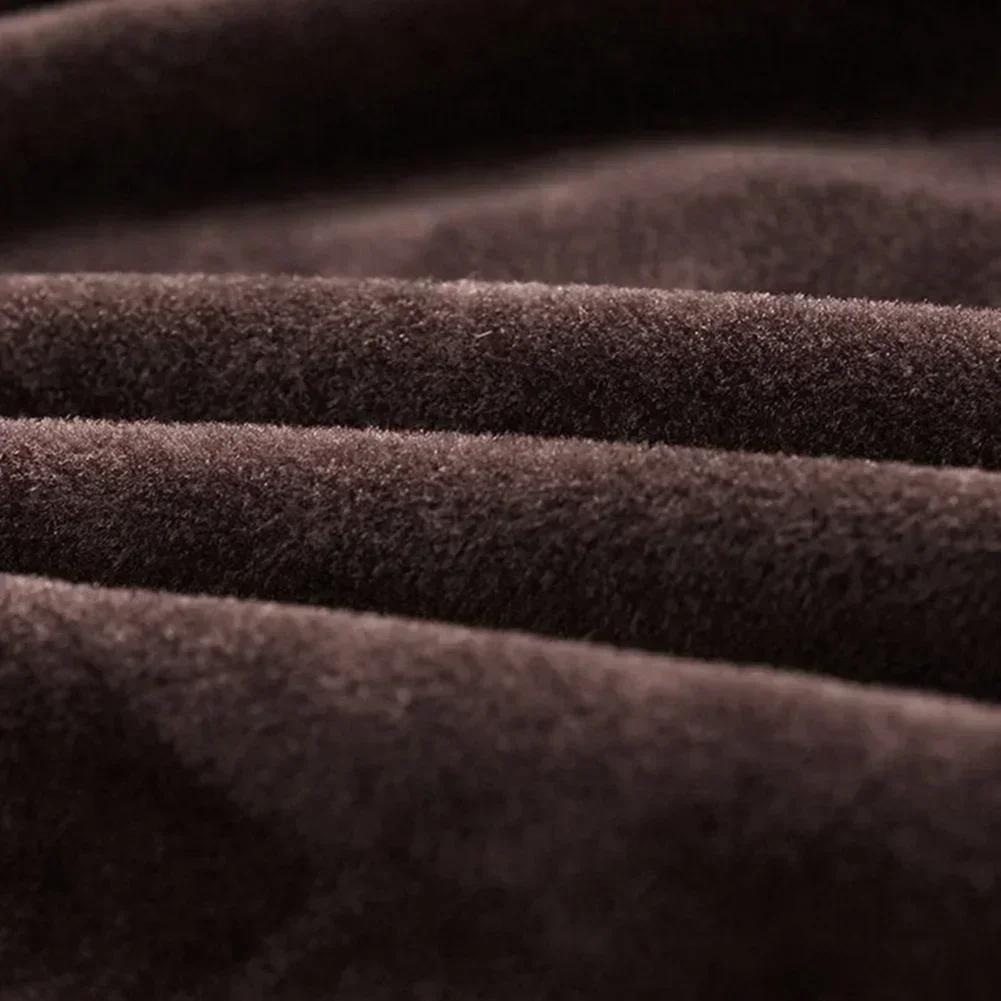 

Чехол для дивана из плотного бархата, эластичный плюшевый чехол для дивана, роскошный современный чехол для дивана, подушка для гостиной, защитная подушка для мебели 1 seat Cushion cover кофейный
