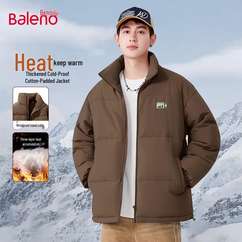 Baleno Men's Winter Heavyweight Puffer Jacket