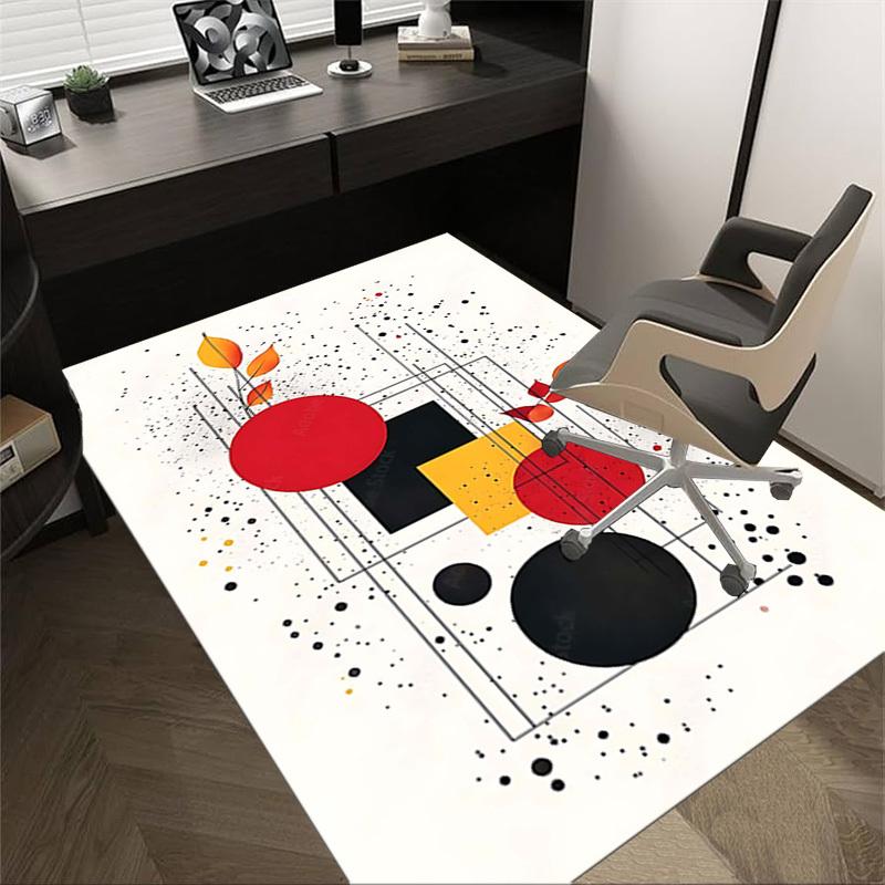 1PC Abstract Art Extra Large Non Slip Floor carpet, Office, family, bedroom, Studio Large Area Rug Indoor Rugs, , Vibrant Colors