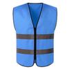 Reflective Multi-Pocket Safety Vest for Traffic, Construction, Cycling, and Sanitation.