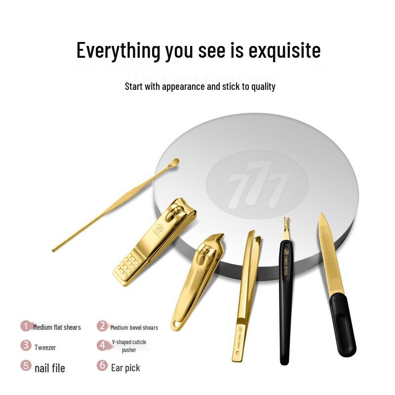 777 Outils Professionnels pour Soins des Ongles