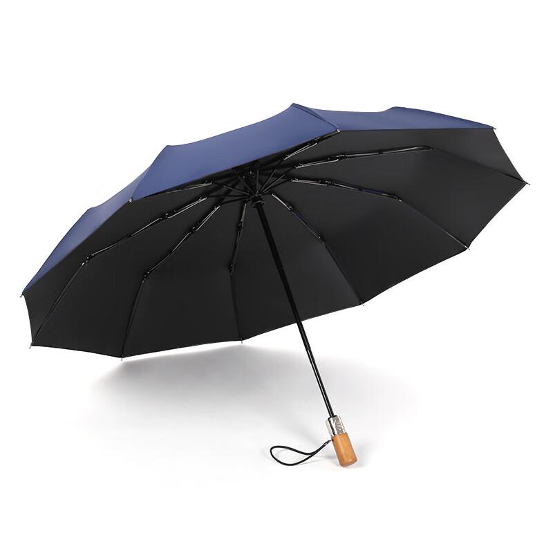 XuQing 10-Rib Automatic Folding Umbrella