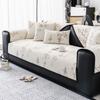 Plum Blossom Sofa Covers Living Room Anti-slip Couch Furniture Protection Cover Universal Chenille Peony Sofa Slipcover