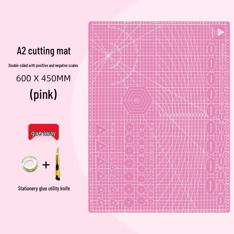 Huamei Handmade Cutting & Engraving Board Mat for Desktop & Student Use