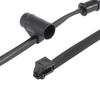 X AUTOHAUX Car Rear Brake Pad Wear Sensor 2 Pin for Lexus LS460 2009-2016 47770-50100 2 Pack