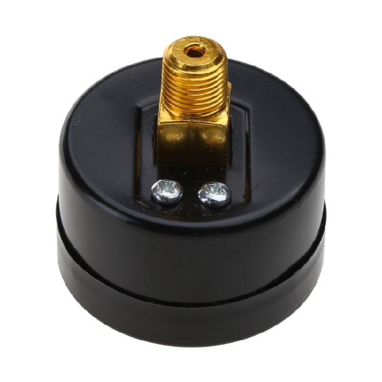 1/4 Inch Pressure Gauge Double Scale Air Pressure Gauge Back Connection 0-1.0Mpa