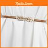 Fashionable Versatile And Pearl Belt Accessory For Summer Dresses And Sweaters