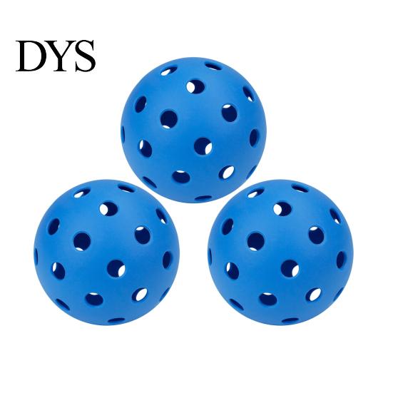 Smooth Flight Pickleball 3Pcs 40-Holes High Bounce Visibility PE Indoor Outdoor Practice Tournament Training Ball Accessories Durable