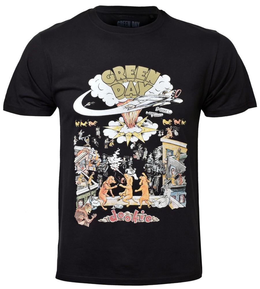 

Green Day T Shirt Dookie 1994 Tour Logo Punk Band Official New M