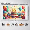 Backdrop Party Decorations Photo Booth Background For Birthday Party Celebration Anniversary Event