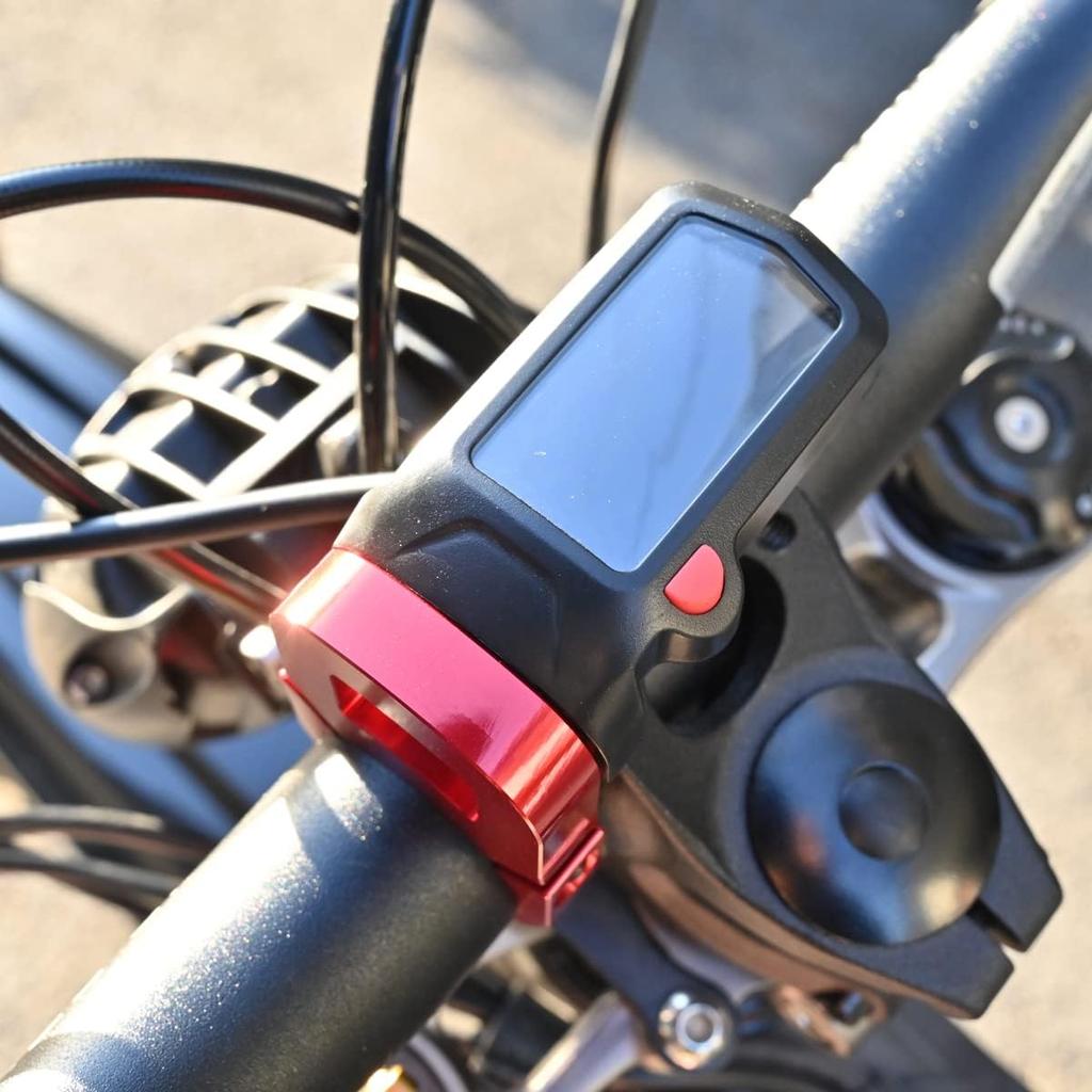 Speedo Relocation Mount,Aluminum Digital Display Relocation Bracket CNC Guard Cover Repositioning Tool for Sur Ron X/S Light Bee for Segway X260 X160