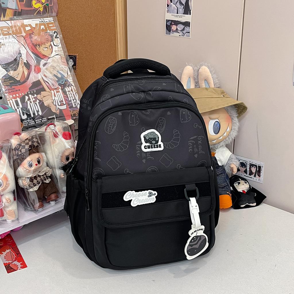 Schoolbag College Style Large Capacity Children's School Bag Korean Version Ins Elementary School Travel Backpack Lightweight Versatile Mori Backpack