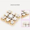 Multi Gear Rotating Fidget Spinner Boy Gift Nine Tooth Linkage Finger Tip Gyroscope Anti-Anxiety Toy For Kids Adults Gift
