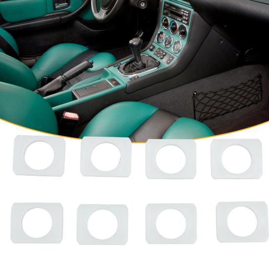 

Втулки сиденья, 8 шт., регулируемые профессиональные белые втулки сиденья с червяком, модифицированные детали для Z3