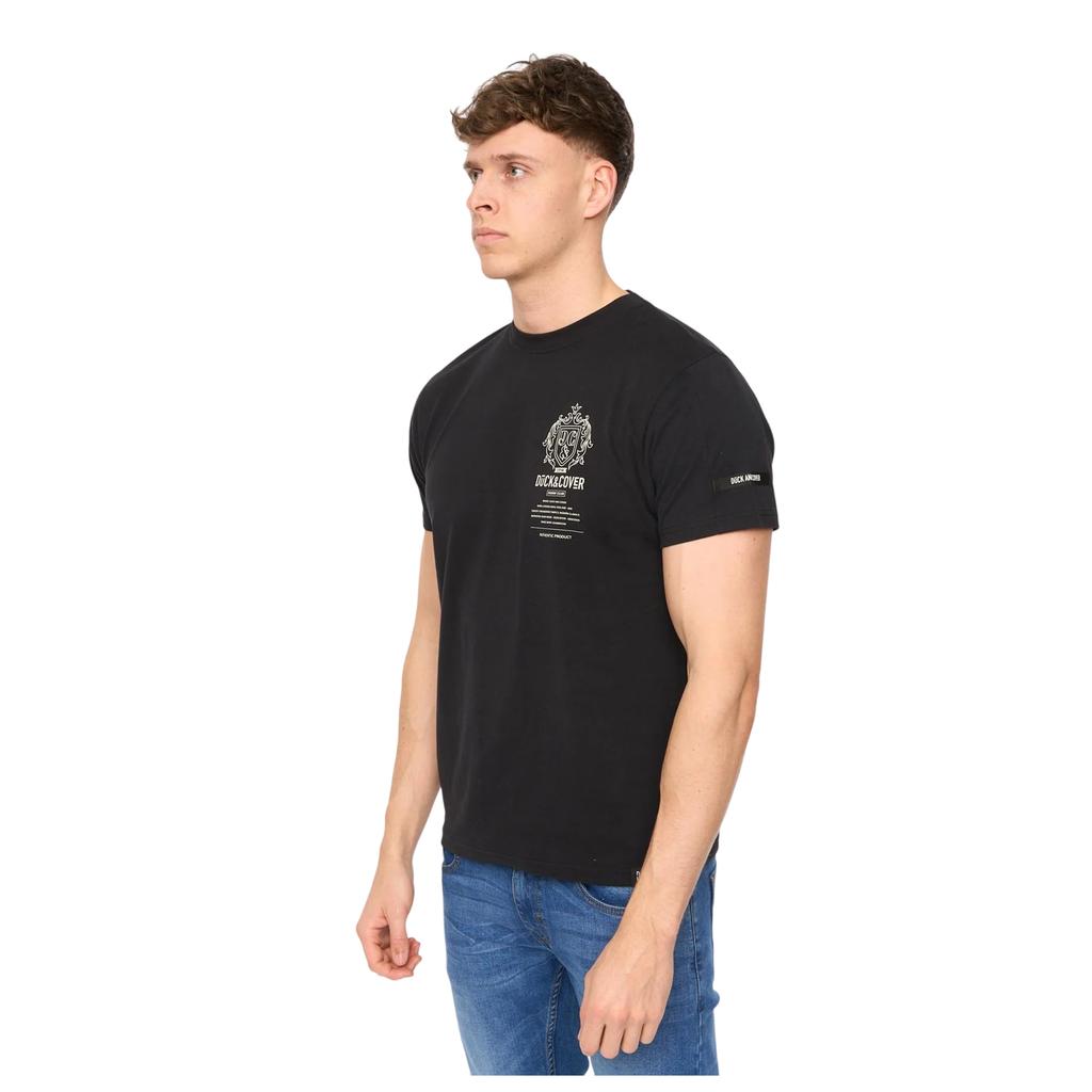 Duck and Cover Mens Stoneham Brushed Cotton T-Shirt