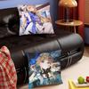 Cartethyia Anime Spiel W-Wuthering Waves Kissenbezug Mode Quadratischer Kissenbezug Schlafzimmer Sofa Zimmer Ins Dekoration Freizeit