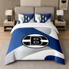 3Pcs Bedding SetBorussia Mönchengladbach Soft Bed Sheet and Two Pillowcases Home Bedroom Decor
