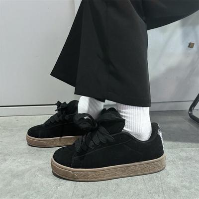 Platform Casual Shoes Spring Autumn New Men's Fashion Cross Tied Vulcanized Shoes Comfortable Outdoor Non Slip Sneakers