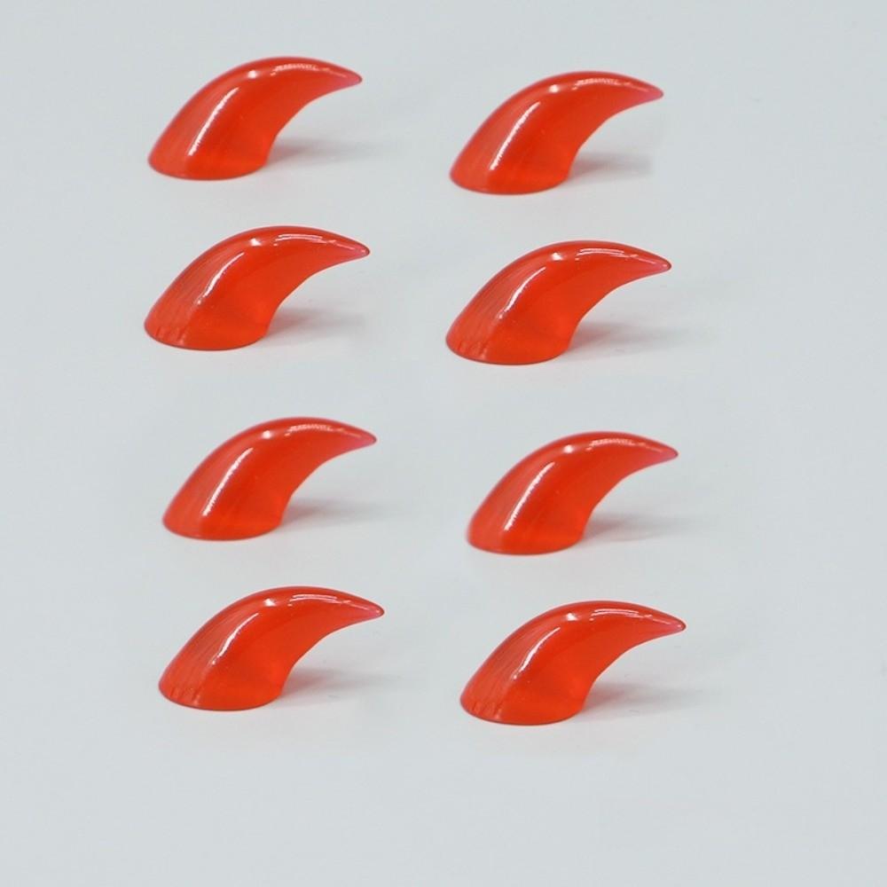8pcs Epoxy Furry Claws Nails Pointed/Obtuse DIY Animal Paw Accessories Cosplay Costume Accessories