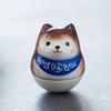 Japanese Ceramic Daruma Crafts Cartoon Lucky Cat Fortune Ornament Landscape Home Decor Accessories Gifts Living Room Decoration