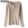 Autumn Women's Sweater Temperament Pullover Round Neck Regular Sweater Women's Knitwear