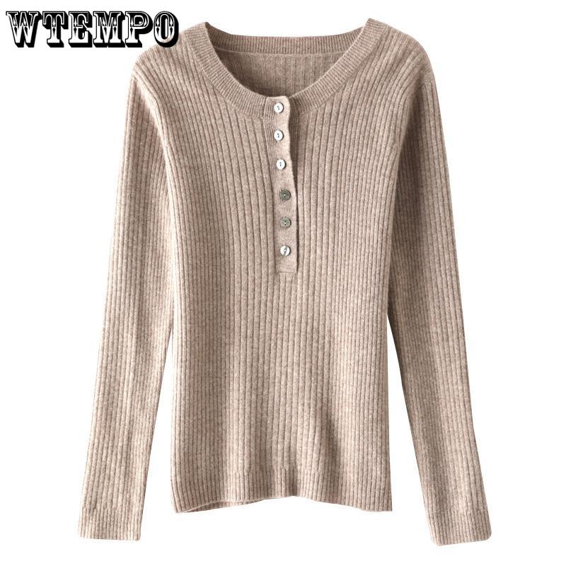 Autumn Women's Sweater Temperament Pullover Round Neck Regular Sweater Women's Knitwear
