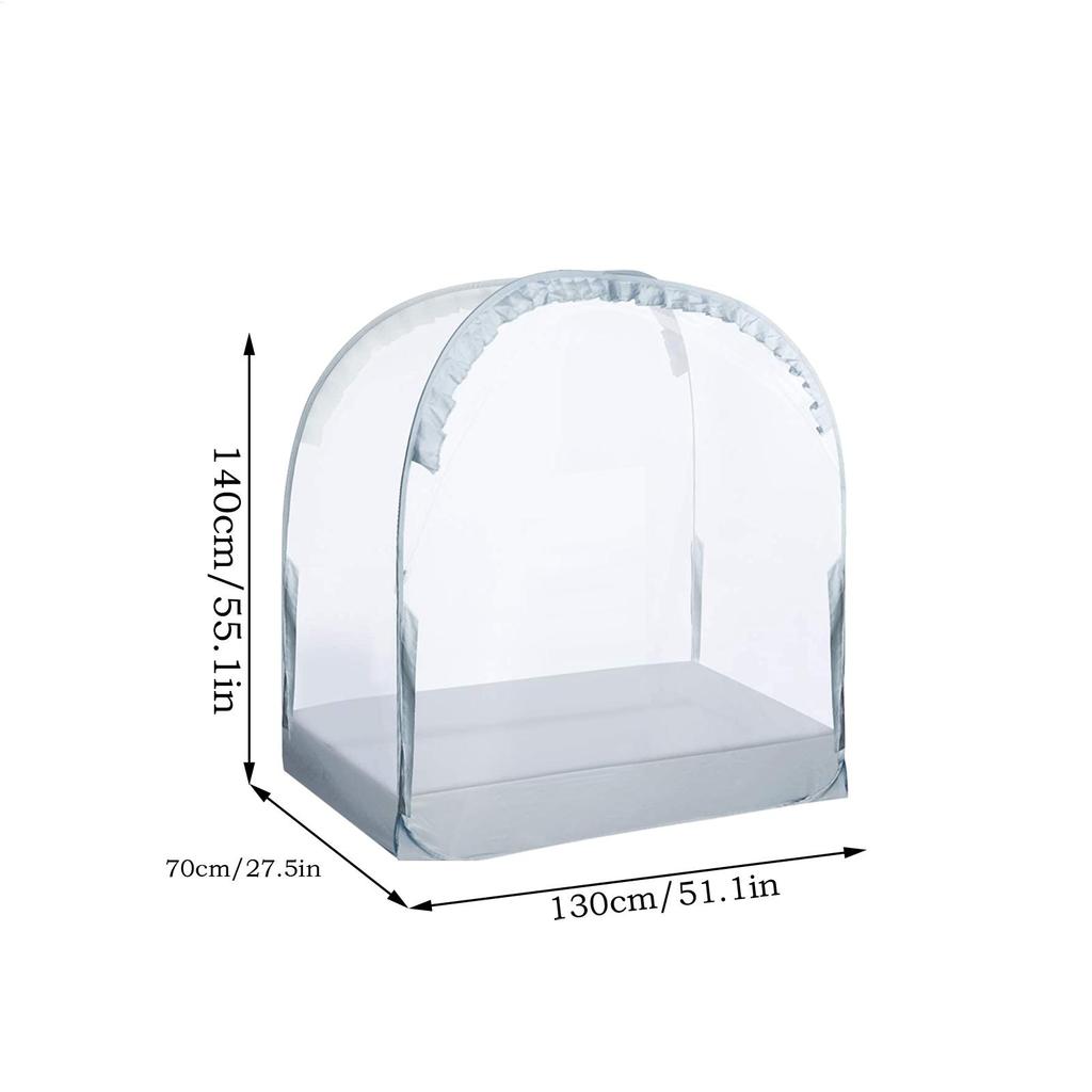 Mosquito Net to Keep Baby in Crib Pop-Up Tent to Keep Baby from Climbing out Breathable Mesh Bed Protection for Kids Nursery