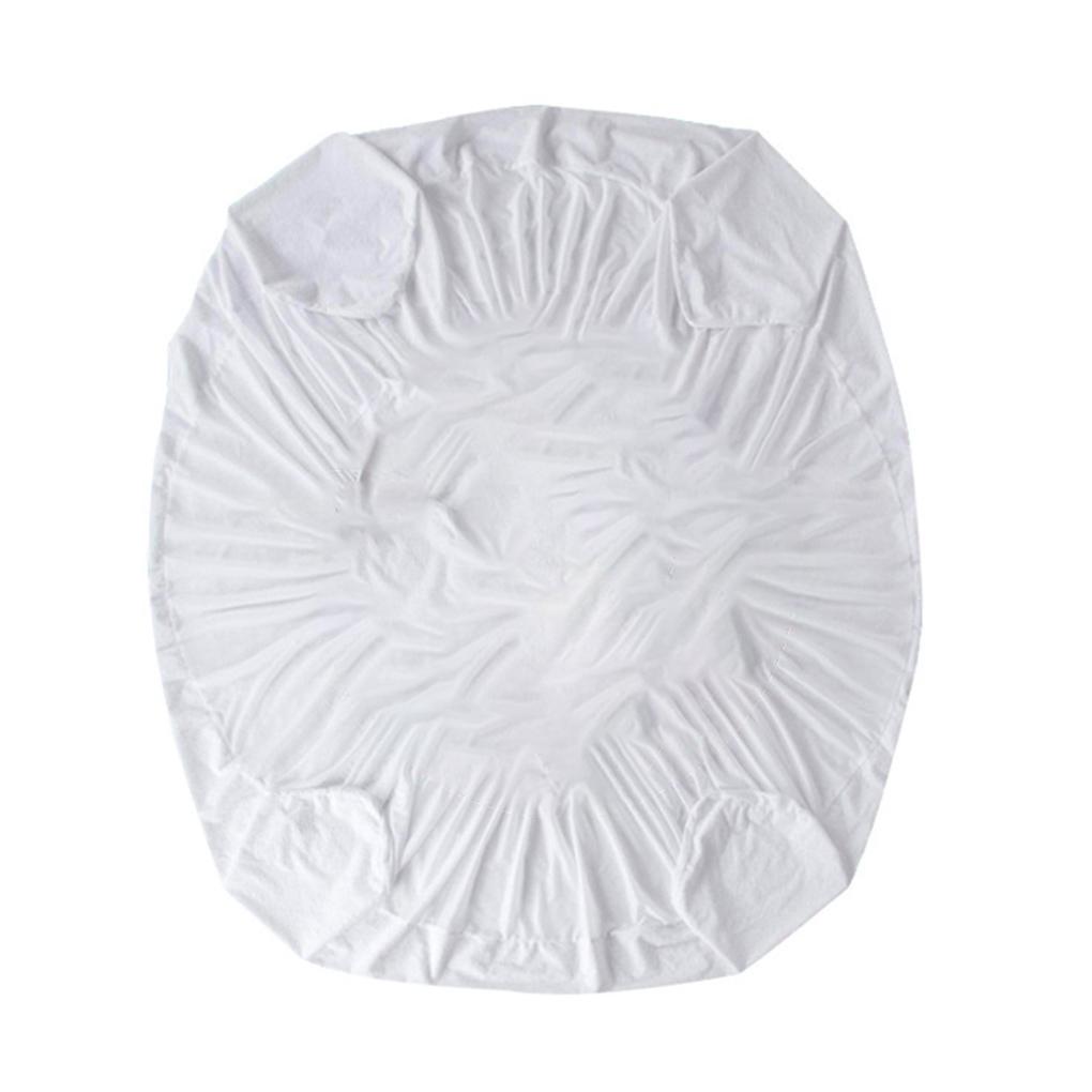 Waterproof Sheet Mattress Pad Cover Solid Color Washable Polyester Mattress Sheet