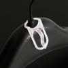100pcs Plastic Connector Hooks For Coat Hangers, Coordinate Clothes Hanger Clip Drop Connecting Grip,