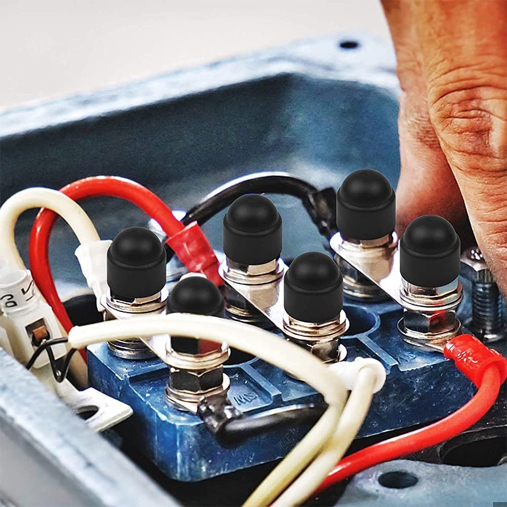 Buy 145 Pcs Rubber Hex Nut Cover, Bolt Covers Screw Caps, Plastic Nut