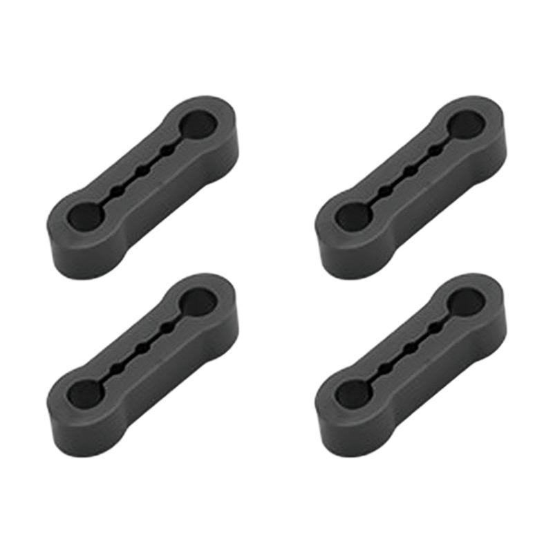 4Pcs Car Door Bumpers Silicone Shock Absorbing Pad for Quiet Closure Prevent Dents in Narrow Parking Spaces