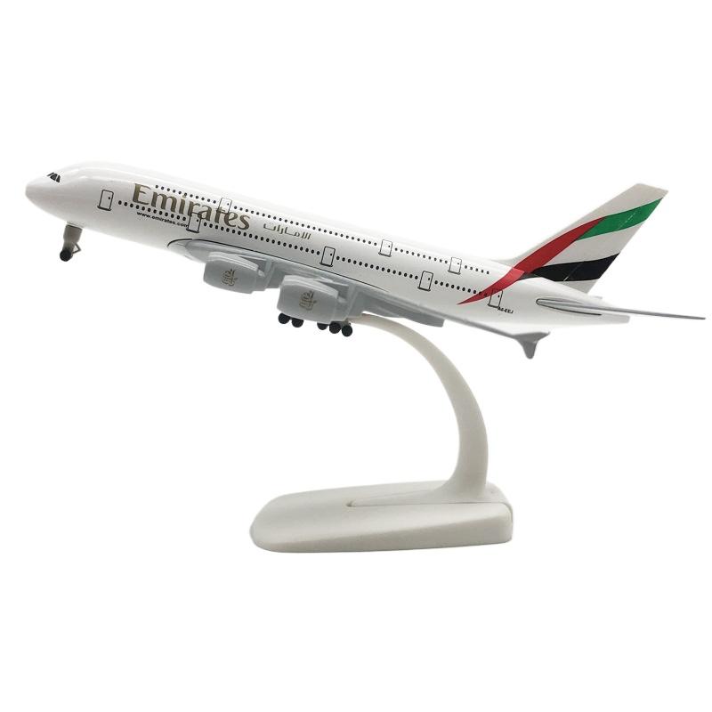

1/300 20CM United Arab Emirates Airline airbus A380 Plane Airplane Model Aircraft Model Diecast Metal Planes Collect Gifts