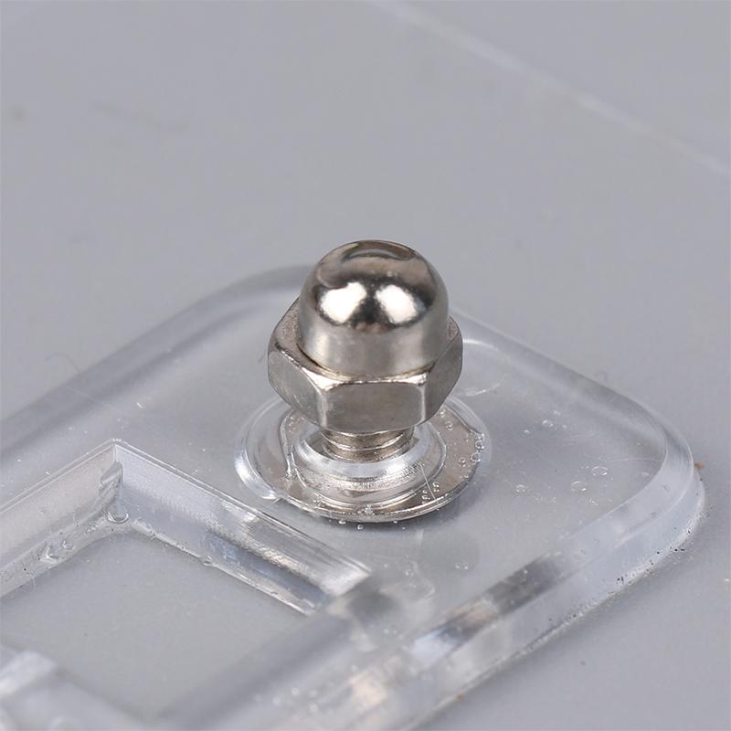 5Pcs No-Punch Screw Sticker Strong Non-Marking Hangers Nail-Free Hooks Sticky Hooks Load-Bearing Screws No-Punch Screw Sticker