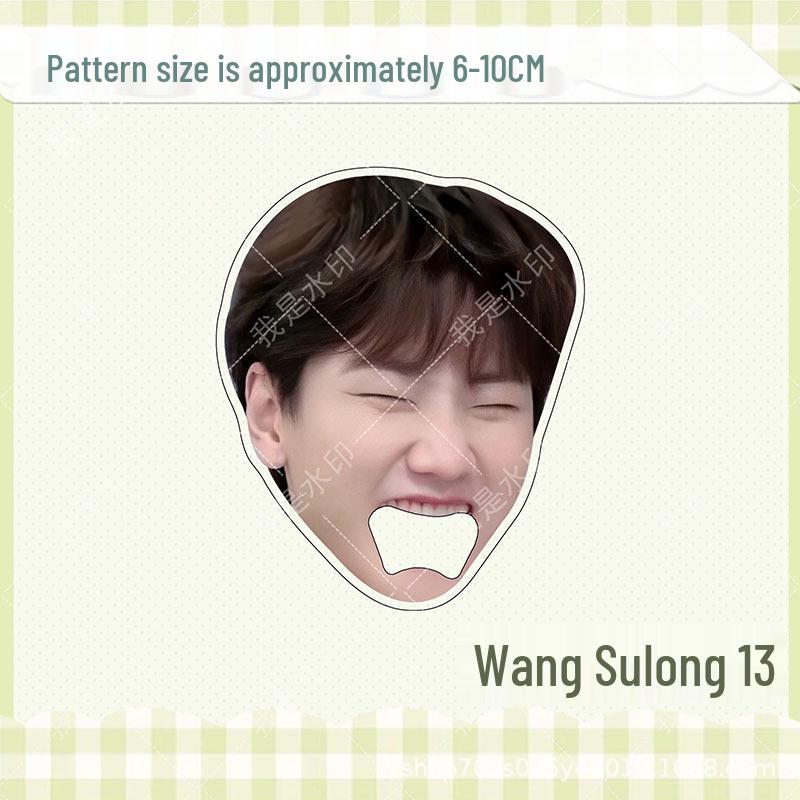 Wang Sulong Akryl Konsertstil Rolig Stor Mun Magnetisk Flasköppnare Magnet