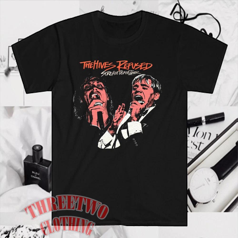 The Hives Refused Scream Men s Black Size S to 5XL 4XL