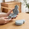 1/2 1/3 1/4 Pill Cutter Box Dust-proof Precise Cutting Pill Divider Case Food Grade Sealed Cut Tablet Dispenser