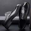 Scarpe da Uomo in Pelle Brogue Inghilterra Casual Trend Business Formale Intagliate Giovanili Scarpe da Matrimonio Più Velluto Scarpe da Uomo