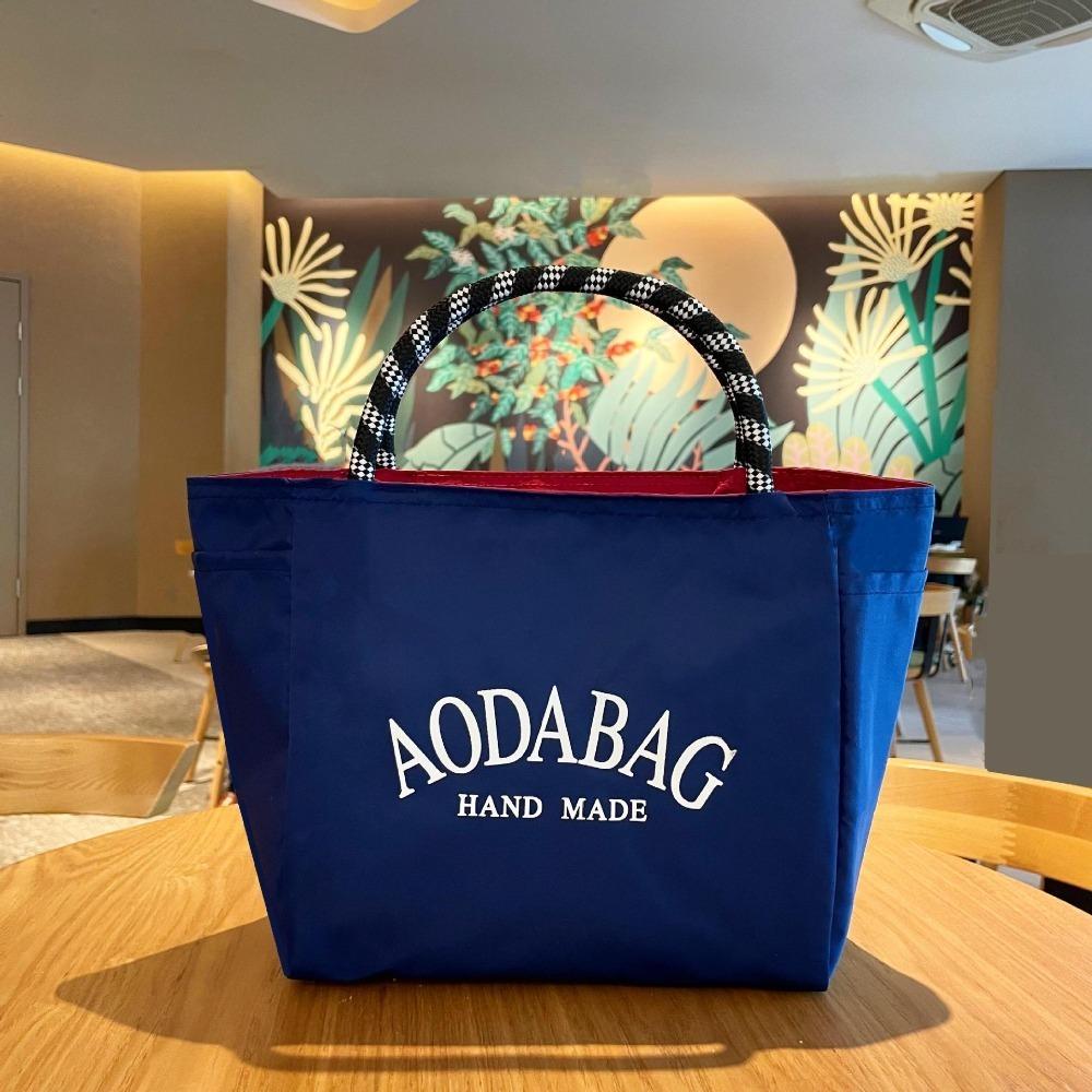 Large Capacity Letter Handbag Multifunctional Lunch Bag Portable Mommy Bag Women 1598₽