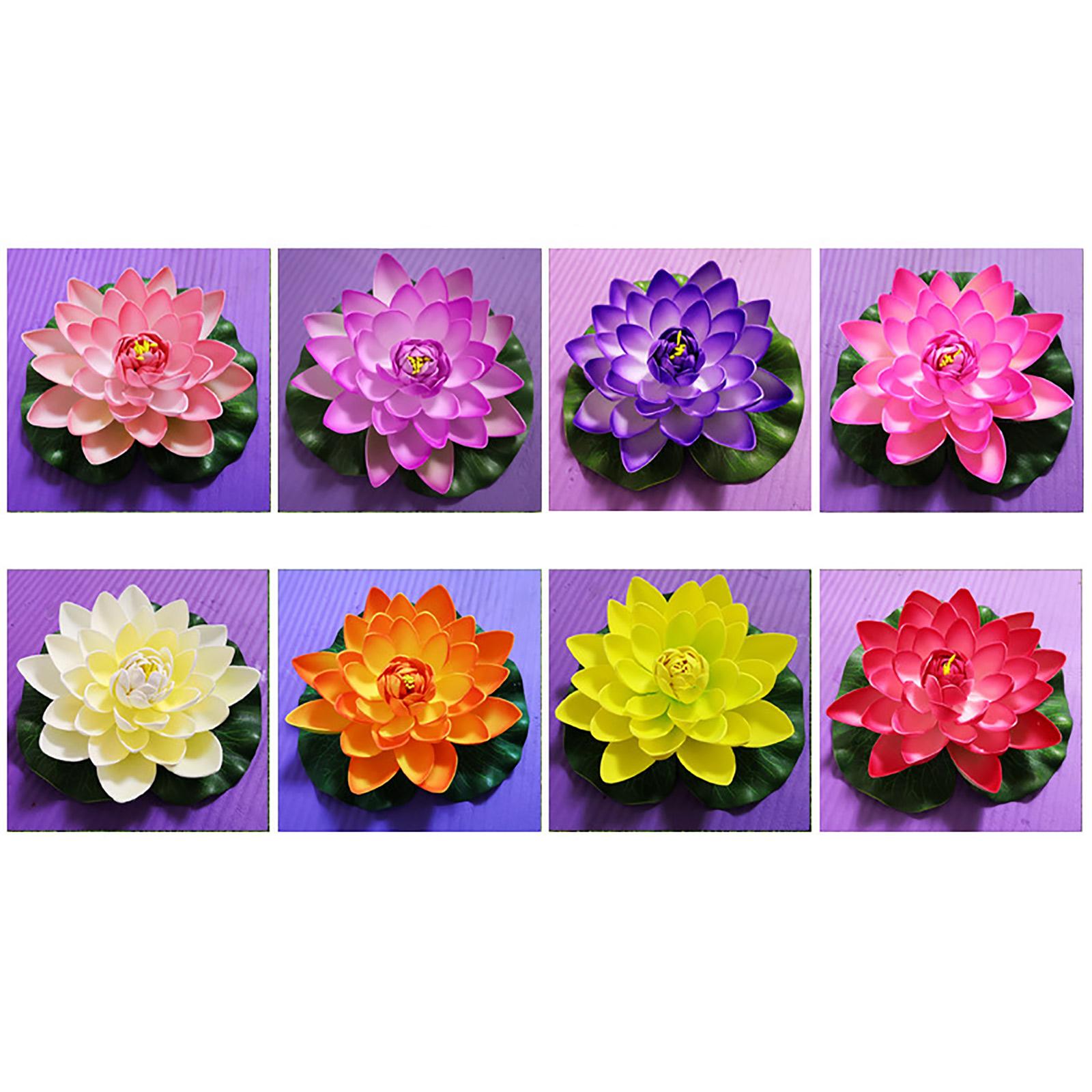 

18см Аквариум Аквариум Украшение Искусственный Лотос Имитация Водного Лотоса Поддельный Лотос Type 4