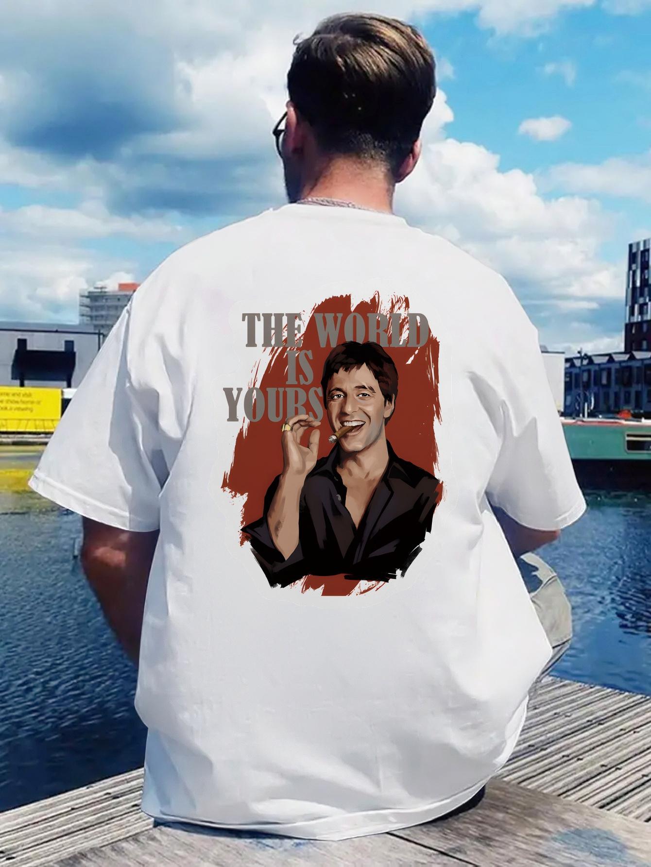 

Scarface Graphic T-shirt - The World Is Yours Design L