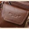 Genuine Leather Men's Messenger Bag 7-inch Mini One-shoulder Small Bag Multifunctional Backpack Cowhide Casual Men's Bag Handbag