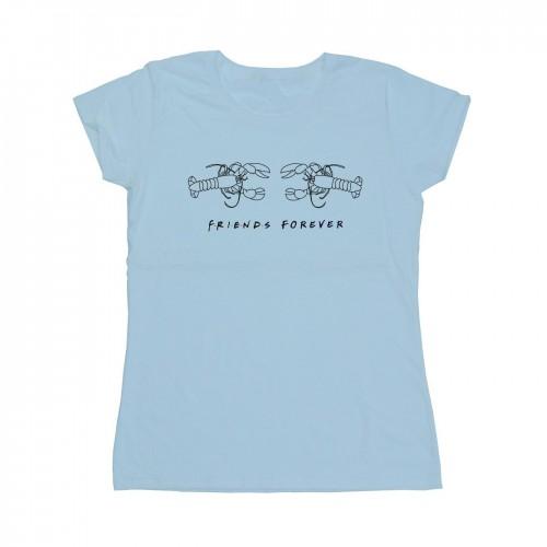 

Friends Womens/Ladies Lobster Logo Cotton T-Shirt XXL білий
